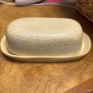 SANGO coral sand 1/4lb Butter Dish 4974